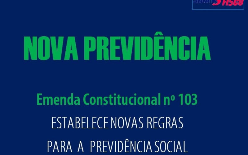 Aplicação da Emenda Constitucional nº 103 de 2019 aos RPPS